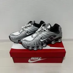 NIKE SHOX TL シルバー/ホワイト