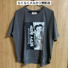 ベティちゃん　Tシャツ　半袖Tシャツ　レディース　Mサイズ　ビンデージ風のサムネイル