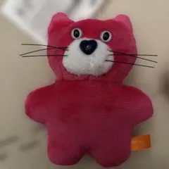 mojojojo ピンク 猫　マスコット　ぬいぐるみ キーチェーン付き