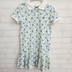 【美品】Polo Ralph Lauren 花柄ポロワンピース 6