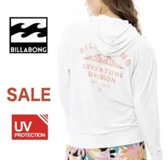 フード ラッシュガード 長袖 水着 ビラボン レディース レディス 水着 L