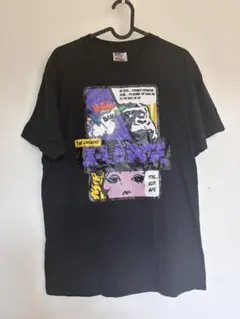 XLARGE コミック風プリント Tシャツ Lサイズ