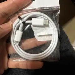 USB-C Lightningケーブル ホワイト