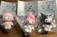 マイメロディ　クロミ　ピアノちゃん　フロッキーフィギュア