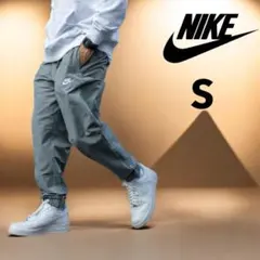 【新品】ナイキ メンズ カフ パンツ S グレー CUFF PANT