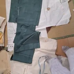 A◇着物くつろぎ 夏物 無地 水色 化繊 色無地 薄物 絽 紗 着物 33