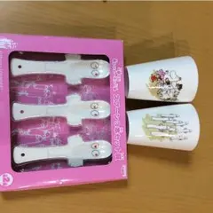 ムーミンコップ2個、ニョロニョロスプーン3本セット