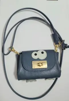 DOOON ネイビー ショルダーバッグ　オールインワン