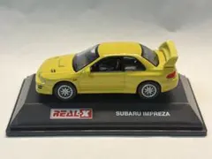 リアルX スバル インプレッサ イエロー 美品のサムネイル