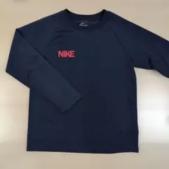 NIKE DRI-FIT ネイビー 長袖カットソー L