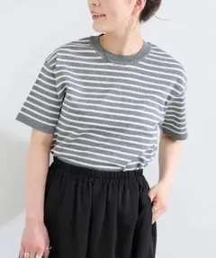 新品未使用品　B.C STOCK ニット Tシャツ 手洗可【完売品】のサムネイル