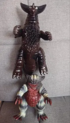 ウルトラマン怪獣 デガンジャ ソフビ フィギュア バンダイ 1995 - メルカリ