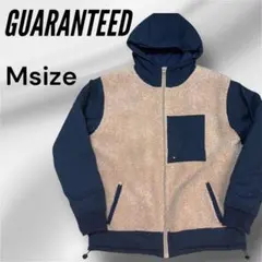 【美品】GUARANTEED 中綿 ボアジャケット ブルゾン ジップパーカー M