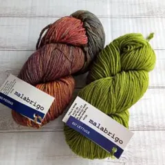 Malabrigo Rios　マラブリゴ　リオス 毛糸 2色セット