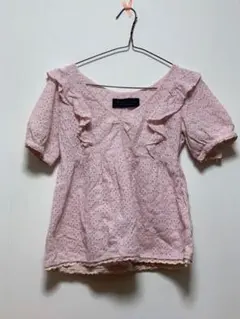 コットンレース ブラウス フレンチガーリー