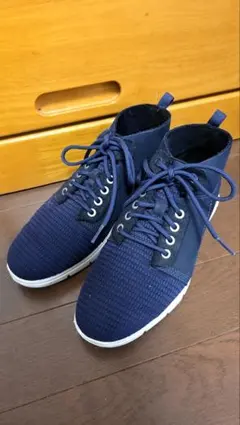 Timberland ネイビー ハイカット スニーカー 22.5cmのサムネイル