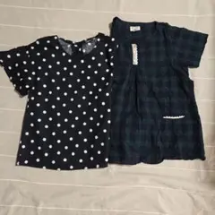 半袖シャツ 2枚セット 140cm