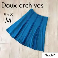 Doux archivesドゥアルシーヴ スカート M グリーン ひざ丈 フレアのサムネイル