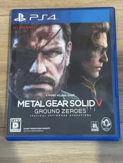 PS4 メタルギアソリッド5 グラウンドゼロズ メタルギアソリッドV