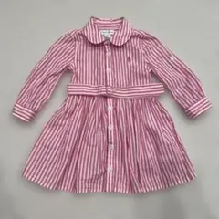 ラルフローレン　9m ピンク　ワンピース