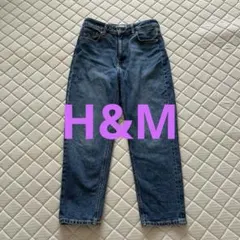 H&M ハイウエスト デニムパンツ38 お値下げのサムネイル