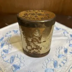英国 アンティーク 陶器 ポットリッド W.WOODS トュースペーストジャー