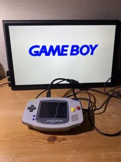 ナ*オ様 hdmi出力　ips液晶 ゲームボーイアドバンス　本体(AGB-001