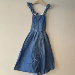 ゴートゥーハリウッド デニムジャンバースカート