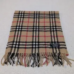 BURBERRY マフラー カシミヤ100% イングランド製