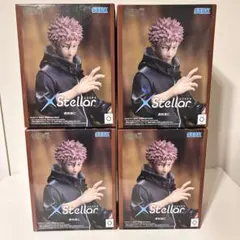 【まとめ売り】 呪術廻戦 XStellar 虎杖悠仁 フィギュア 4個セット