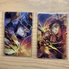 鬼滅の刃無限城編第一章第四弾キービジュアルＤ賞クリアカード童磨胡蝶しのぶ