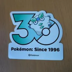 ポケモン 30周年記念ステッカー 2枚セット - メルカリ