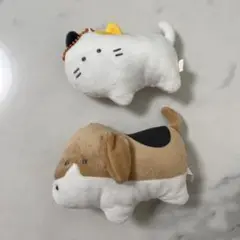 つぶらな瞳の犬と猫　ぬいぐるみセット