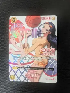 ワンピースカードゲーム ニコ・ロビン ラウンドワン プロモ - メルカリ