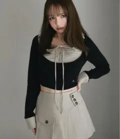 アンドマリー Robin girls set up S ベージュ　トップスのみ