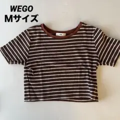 WEGO ストライプ 半袖Tシャツ M クロップド丈のサムネイル
