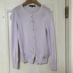 極美品　MACKINTOSH LONDON 長袖カーディガン 38 薄紫のサムネイル