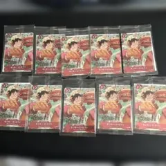 【未開封】10枚ONE PIECE MOS BURGER LUFFY P-080