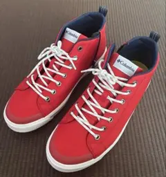 Columbia レッド ハイカットスニーカーのサムネイル