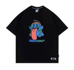 【新品・未使用品】GRAF & WUゴースト 刺繍 トレーナー　Mサイズ 黒 楽天市場】GRAF&WU グラフアンドウー スウェット おばけ 刺繍