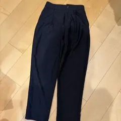 【美品】しまむら　ブラック　スラックス Mサイズ