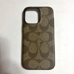 COACH コーチ　iPhoneケース 15pro