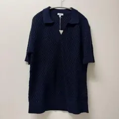 【新品タグ付】SUNSPEL サンスペル Chunky Knit Poloのサムネイル
