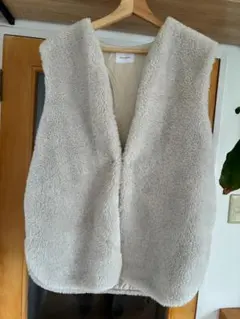 Doux archives　ボアベスト　アイボリー