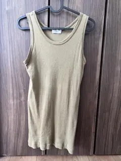 HELMUT LANG タンクトップ ヘルムートラング リブ編み アーカイブ