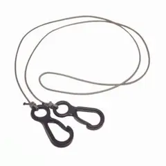 【送料無料・新品】ウォレットコード シルバー約50cm