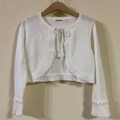 【美品】　ファミリア　カーディガン　120サイズ　ボレロ