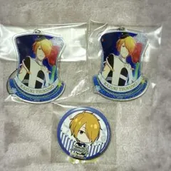 ♡アイドルマスターSideM 九十九一希 缶バッジ 3点 まとめ売り