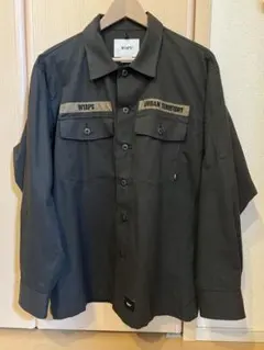 ダブルタップス WTAPS 23SS ミリタリーシャツ cliffedge_523121102