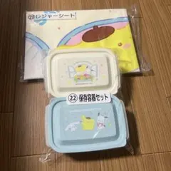 サンリオキャラクターズ レジャーシートと保存容器セット